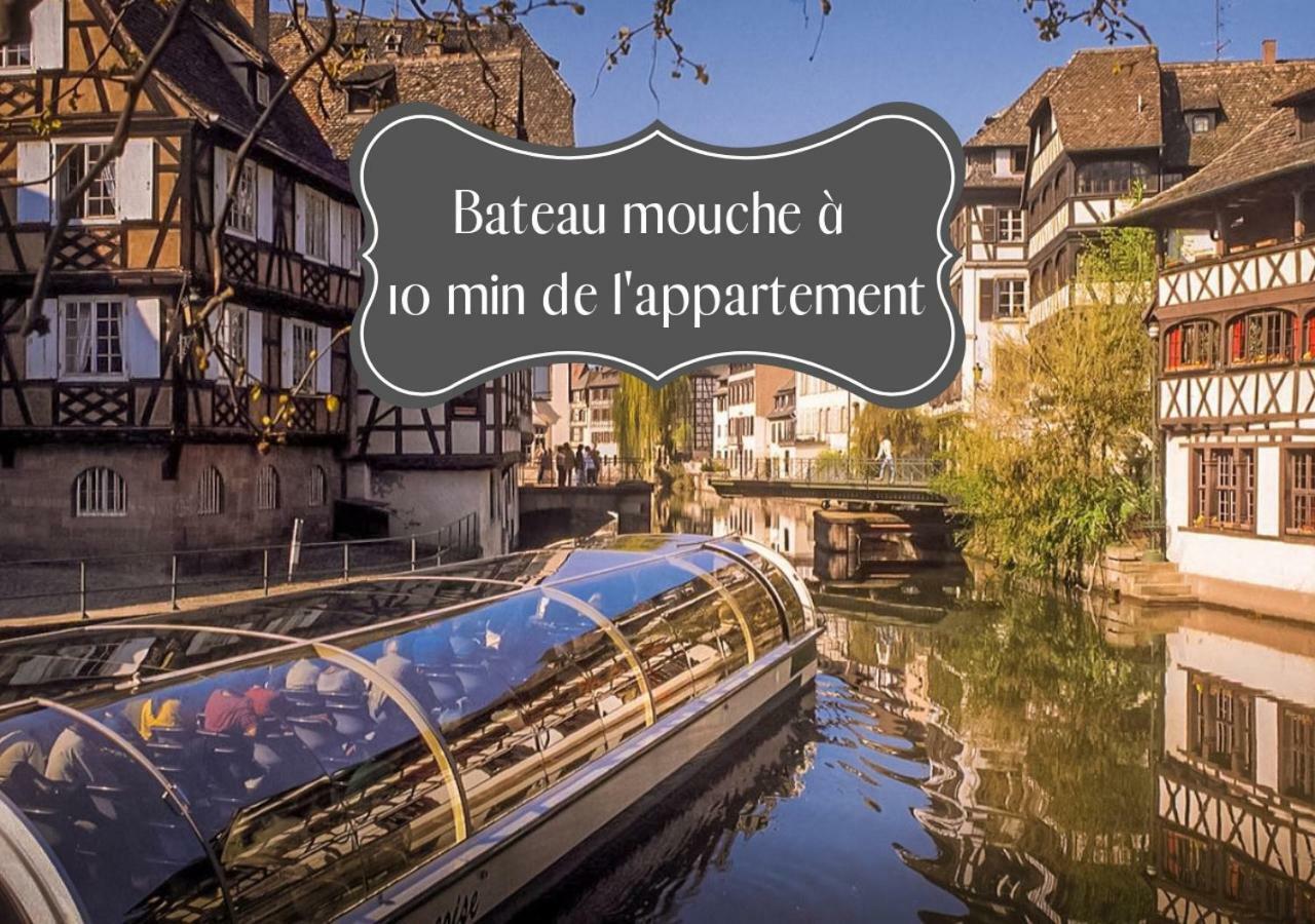 ☆ CHARMANT 2 PIECES, Calme&Lumineux - CENTRE VILLE ☆ Estrasburgo Exterior foto
