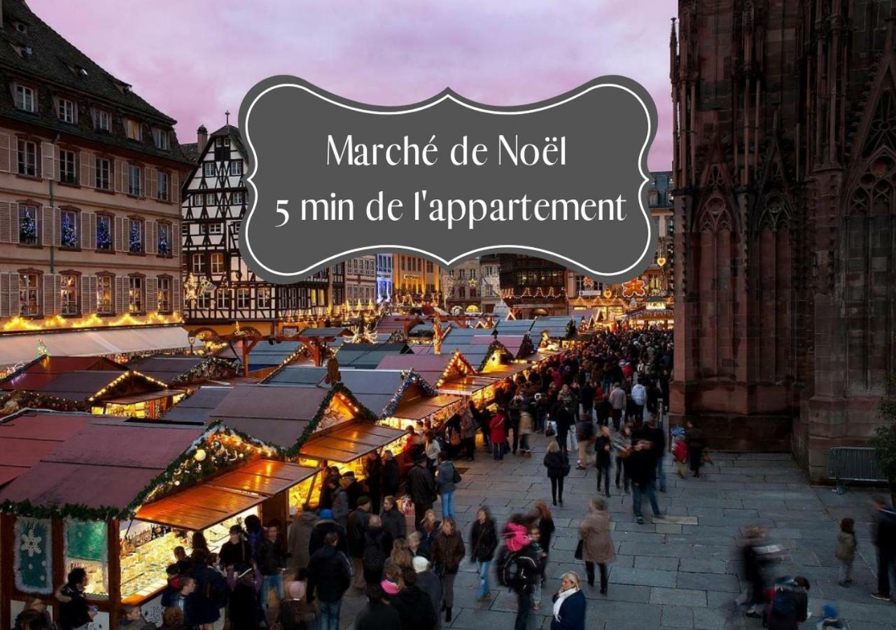 ☆ CHARMANT 2 PIECES, Calme&Lumineux - CENTRE VILLE ☆ Estrasburgo Exterior foto