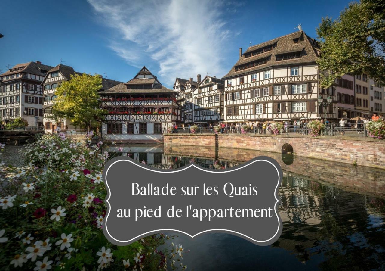 ☆ CHARMANT 2 PIECES, Calme&Lumineux - CENTRE VILLE ☆ Estrasburgo Exterior foto